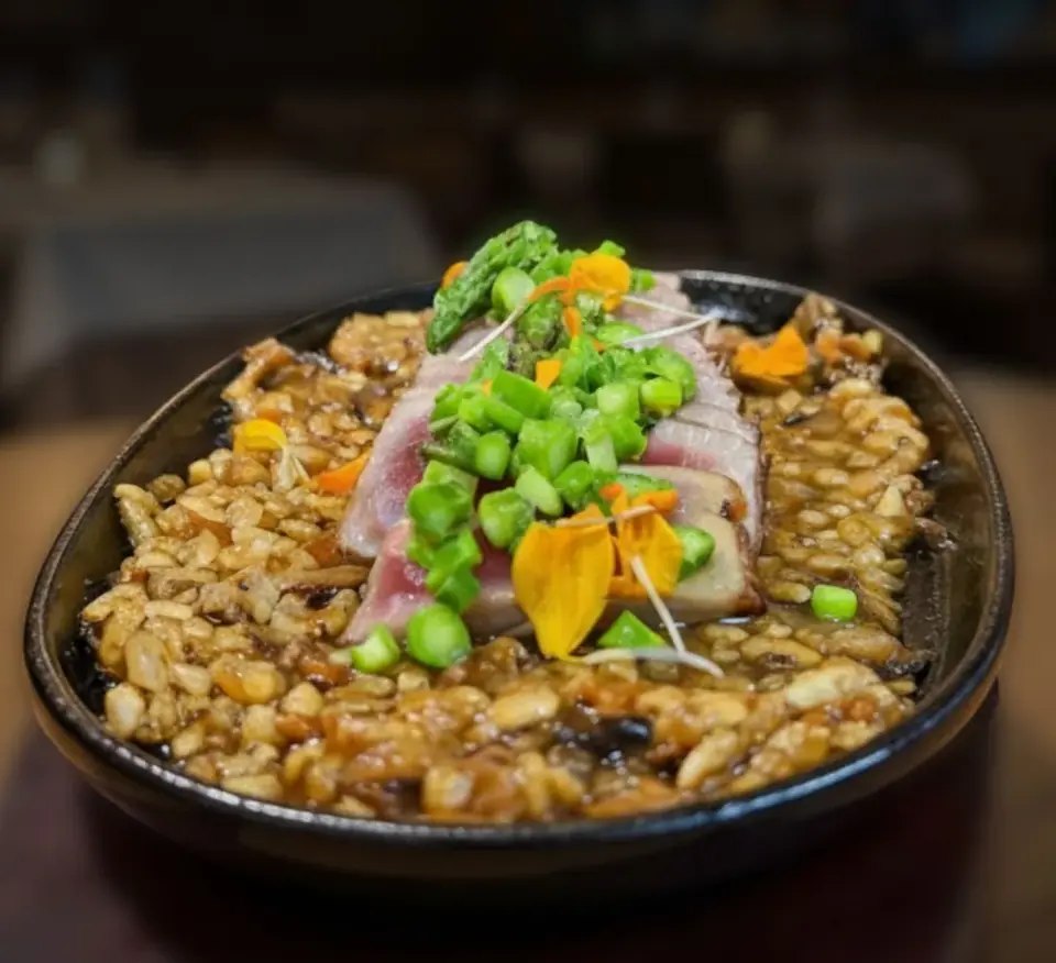Arroz kubak de ventresca